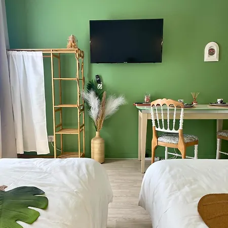 Boudoir - Clim-Wifi-Twin-Gare Appartement Lourdes Buitenkant foto