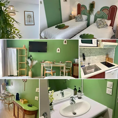 Boudoir - Clim-Wifi-Twin-Gare Appartement Lourdes Buitenkant foto