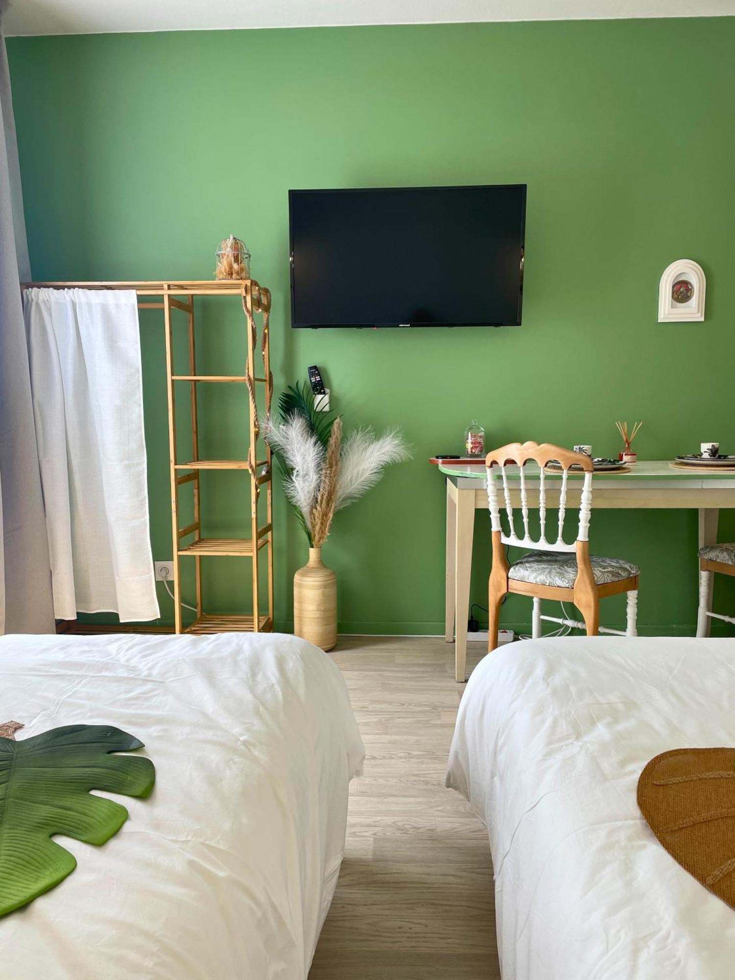 Boudoir - Clim-wifi-twin-gare Apartment Lourdes