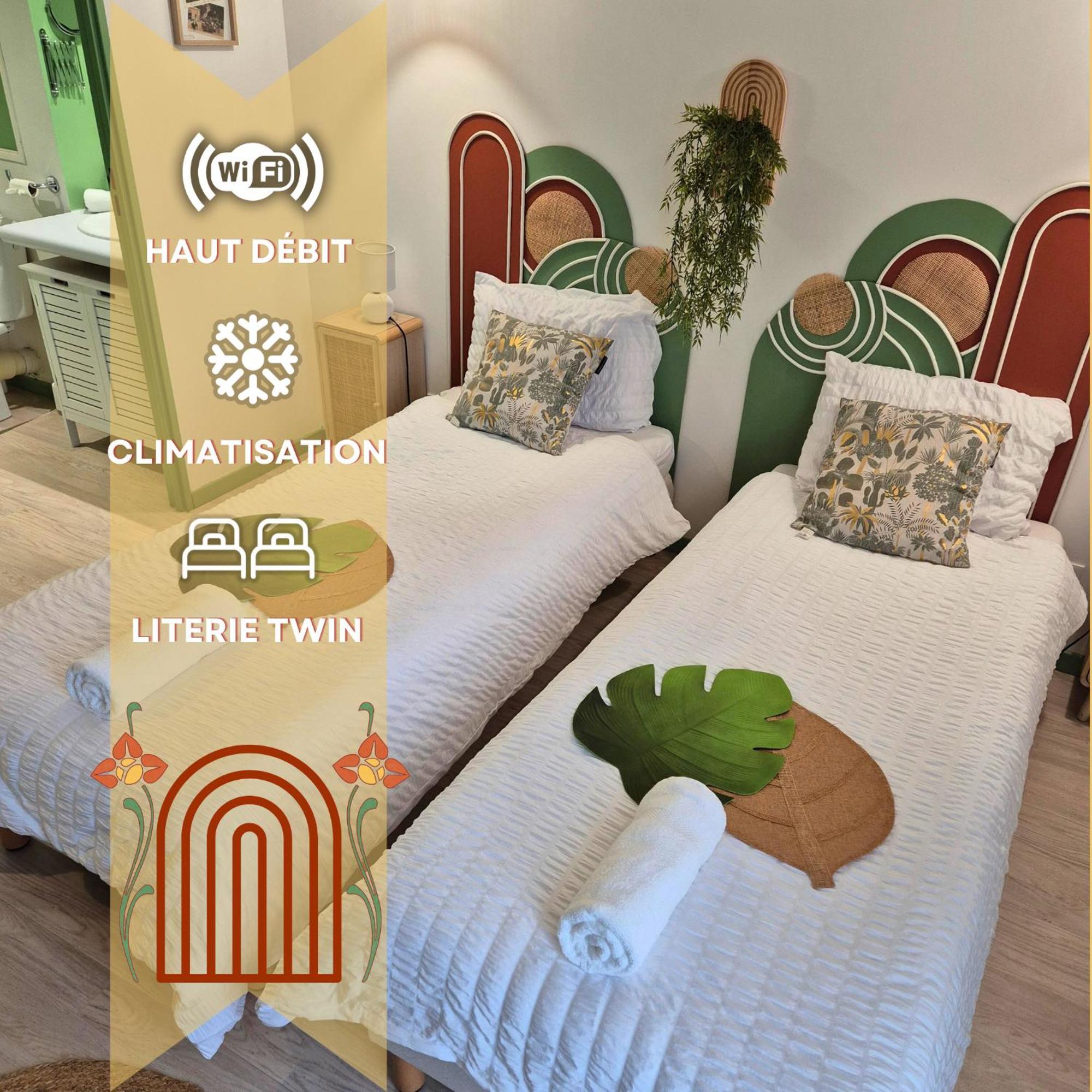 Apartment Boudoir - Clim-wifi-twin-gare *